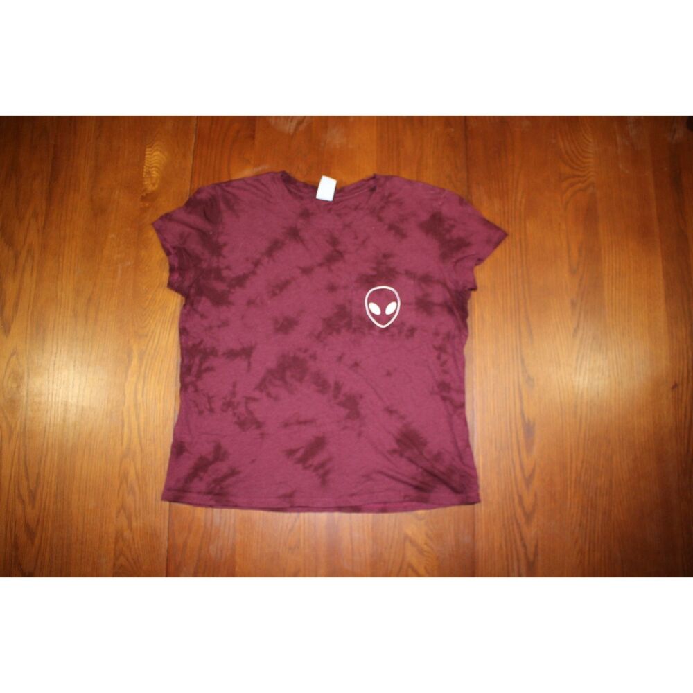 a.lab Women's Red and Burgundy Crop-top